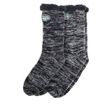 New York Jets FOCO NFL Black Tall Non Slip Footy Slippers Socks Women's  2 PACK