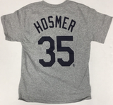 Eric Hosmer #35 Kansas City Royals MLB Boy's 2-Sided T-Shirt Medium 10/12