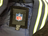 GIII Seattle Seahawks NFL Men's Full Zip Suede Leather Jacket NWT XX-LARGE