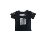 NFL Chicago Bears #10 Trubisky Youth Girls Jersey Sparkel 4T/3X