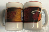 Miami Heat NBA 15oz 2 Tone Sublimated Coffee Mug SET OF 2