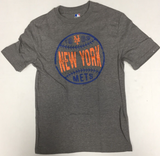 New York Mets 1962 Gray MLB Men's Short Sleeve Distressed T-Shirt Small