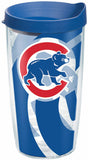 MLB Tervis Tumbler With Lid Chicago Cubs 24 Oz Clear Dishwasher Safe New