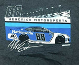 Checkered Flag Sports Alex Bowman #88 Nationwide T-Shirt Large Gray