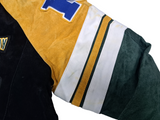 Green Bay Packers GIII Apparel NFL Men's Full Zip Suede Leather Jacket MEDIUM