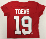 Chicago Blackhawks NHL Boy's Jonathan Toews #19 T-Shirt Small (4)