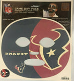 HOUSTON TEXANS NFL GAME DAY TEMPORARY FACE TATTOO