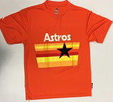 Majestic Houston Astros Cooperstown Dri-Fit Boy's 2-Button Shirt Large 14/16