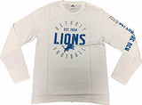 Majestic Detroit Lions Men's Long Sleeve T-Shirt CHOOSE SIZE