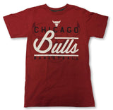 Chicago Bulls NBA Men's Ring Spun Crew Neck T-Shirt SMALL