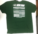 New York Jets 2019 Schedule Mens T-Shirt XX-LARGE