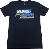 Los Angeles Chargers NFL Men's 2019 Schedule 2-Sided Crew Neck T-Shirt NEW