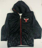 Chicago Bulls Dri Fit Full Zip YOUTH Hoodie Jacket 2T