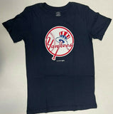 New York Yankees MLB Boy's Alternate Logo Short Sleeve T-Shirt XL 16/18