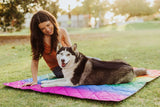 CHICAGO CUBS MLB VISTA OUTDOOR PICNIC BLANKET & TOTE 59" x 51"