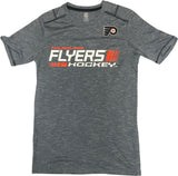 NFL Philadelphia Flyers Hockey Men’s Active Dry Fabric T-Shirt Small Gray