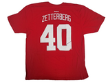 Reebok NHL Detroit Red Wings Shirt #40 Henrik Zetterberg 2-Sided Mens Size 2XL