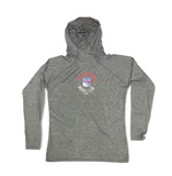 New York Rangers NHL Women's Lightweight Hooded T-Shirt L 12/14