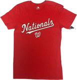 Washington Nationals Men's Short Sleeve T-Shirt Red Small