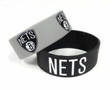 Brooklyn Nets NBA 2 Pack Bracelet Wrist Band Bracelets NEW