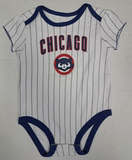 Chicago Cubs Baseball MLB Girls Creeper Bodysuit Frills 18 Months