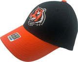 REEBOK Cincinnati Bengals Men's One Size Flex Fit Hat Black Orange