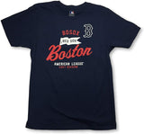 Majestic Boston Red Sox  Mens Navy Crew Neck T-Shirt Large
