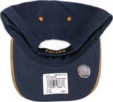 Indiana Pacers Men's Adjustable Hat Navy Yellow