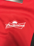 Kasey Kahne #9 Vintage Budweiser Men's Polo Shirt NWT RED MEDIUM