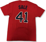 Boston Red Sox Chris Sale Men's #44 Player T-Shirt Small
