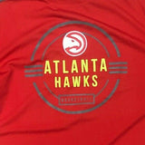 Atlanta Hawks Men's Long Sleeve Dry Fabric T-Shirt Red 2X