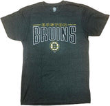 NHL Boston Bruins Men's Short Sleeve Men's T-Shirt Gray Medium