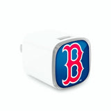 Boston Red Sox Dual USB Wall Charger 2 USB Ports Mizco Brand MLB Licensed