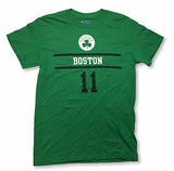 Kyrie Irving #11 Boston Celtics Crew Neck 2 Sided Men's T-Shirt XX-LARGE
