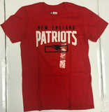 New England Patriots NFL RED Adult T-Shirt CHOOSE SIZE