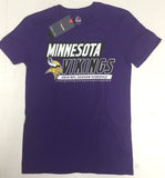 Minnesota Vikings NFL Men's 2019 Schedule 2-Sided Crew Neck T-Shirt NEW