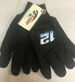 Ryan Newman Penske Racing NASCAR #12 Alltel Multi Purpose Gloves- 1 Pair