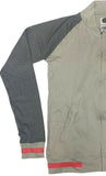 Chicago Blackhawks Women's Long Sleeve Full Zip Track Jacket Gray