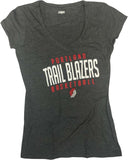 NBA Portland Trail Blazers Women's T-Shirt Gray Large