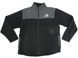 Colorado Avalanche NHL Full Zip Polyester Jacket Gray / Black Men's Large