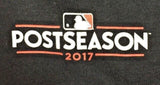 MLB Boston Red Sox Boy's 2017 Postseason Logo Crew Neck T-Shirt Choose Size