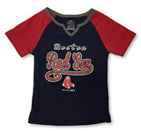 Boston Red Sox MLB Girl's V-Notch T-Shirt Small 6/6x
