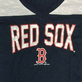MLB Boston Red Sox Women's Short Sleeve Sleeve T-Shirt White SMALL 4/6