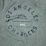 Los Angeles Chargers Women's Hooded Pullover Shirt Gray Small