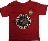 Chicago Blackhawks Boys 2019 Winter Classic Dry Fit Active T-Shirt Small 6/8