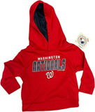 Washington Nationals Boy's Dry Fabric Hoody 2T Red