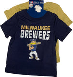 Milwaukee Brewers Toddler Two-Piece T-Shirt Set 2T