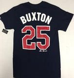 Minnesota Twins Byron Buxton #25 2-Sided MLB Men's T-Shirt Choose Size
