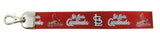 St Louis Cardinals Wristlet Lanyard  MLB Keychain Key Chain FREE SHIPPING NEW
