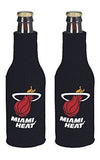 Miami Heat NBA Basketball Team Color Logo Bottle Suit Holder Cooler 2-Pack